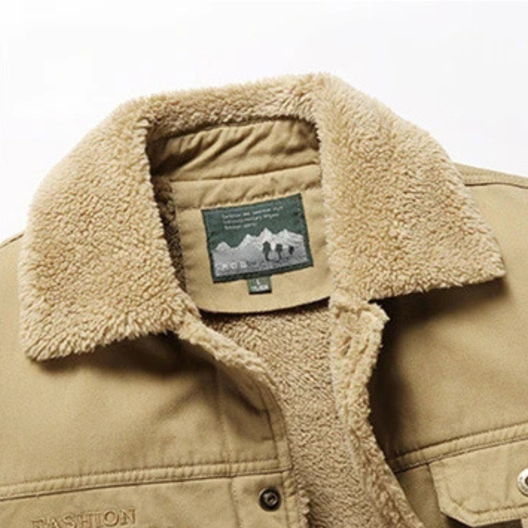 The Amalfi Men’s Fleece Lined Sherpa Jacket