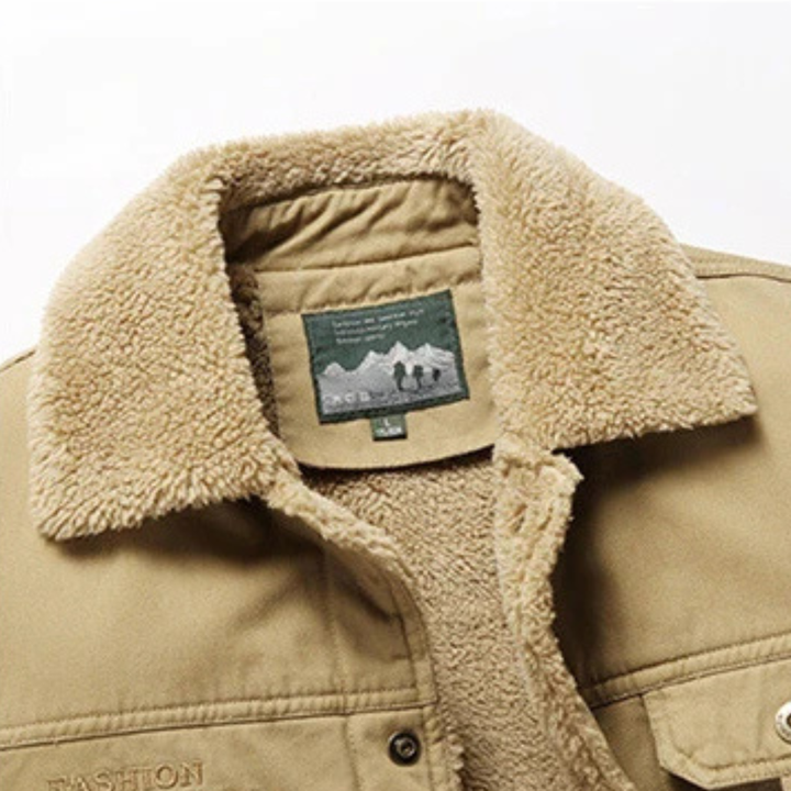 The Amalfi Men’s Fleece Lined Sherpa Jacket
