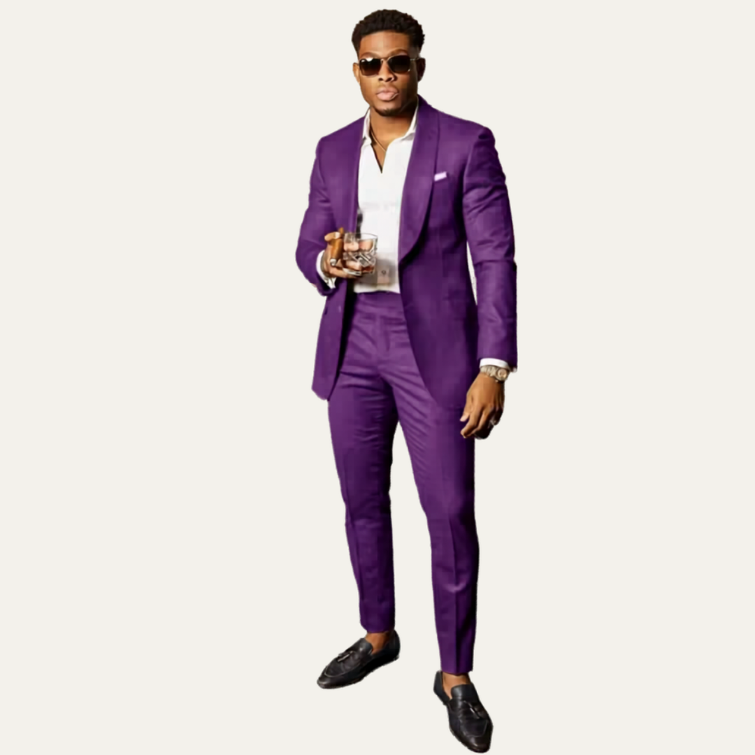 The Palm Desert Men’s Luxury Wedding Suit