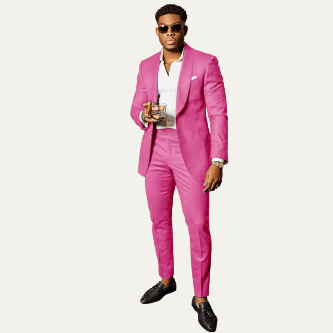 The Breckenridge Men’s Slim Fit Tuxedo Suit