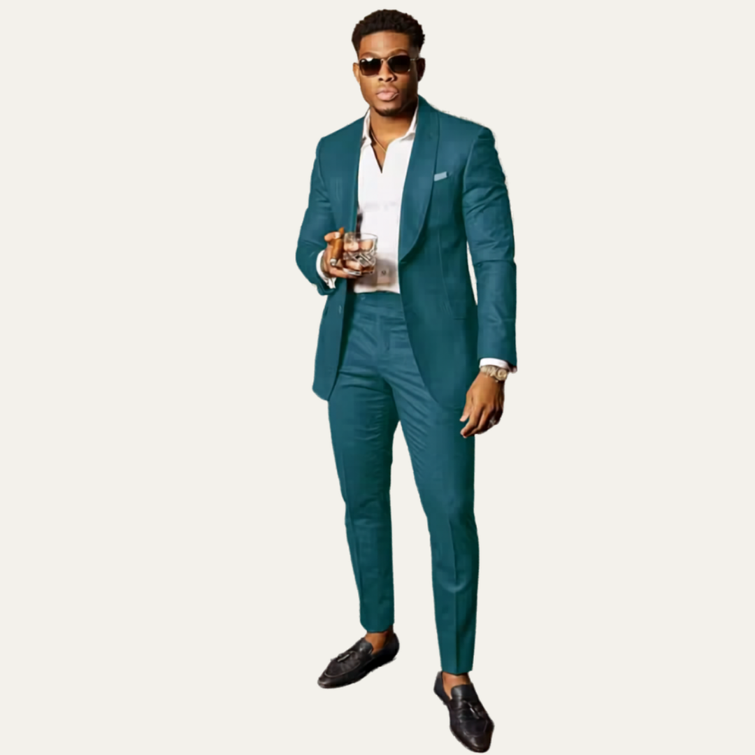 The Breckenridge Men’s Slim Fit Tuxedo Suit