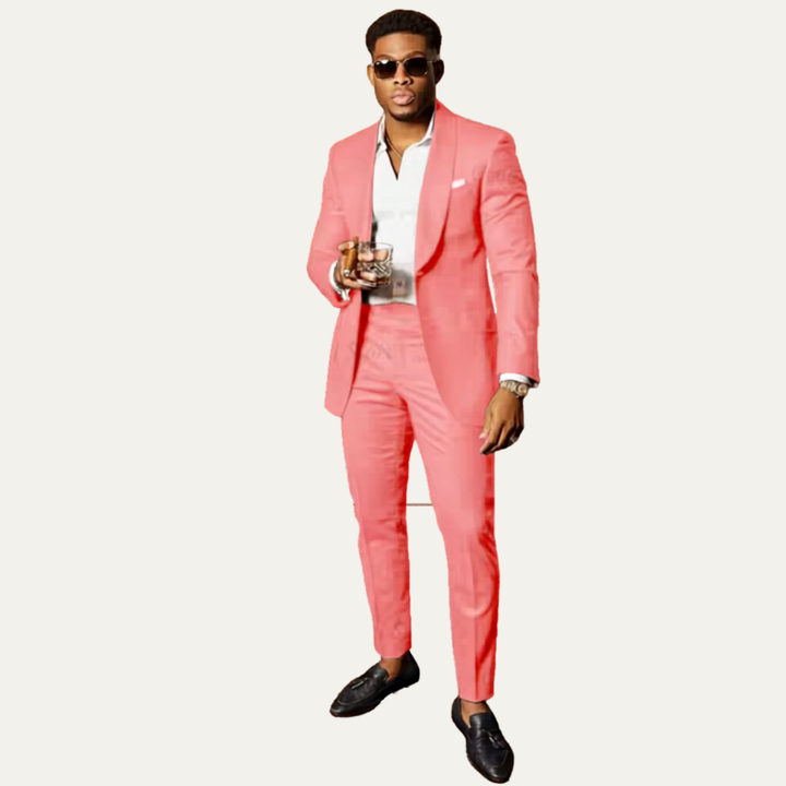 The Breckenridge Men’s Slim Fit Tuxedo Suit