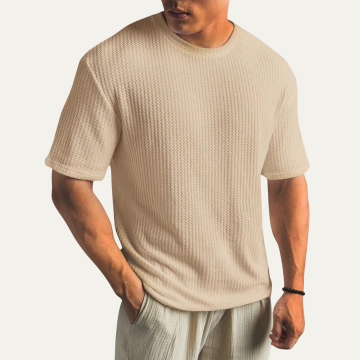 The Berkhamsted Men's Textured Casual T Shirt
