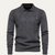 The Hebrides Men’s Casual Diamond Pattern Knit Polo Sweater