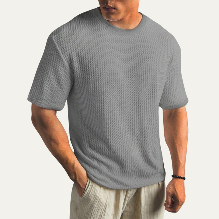 The Berkhamsted Men's Textured Casual T Shirt