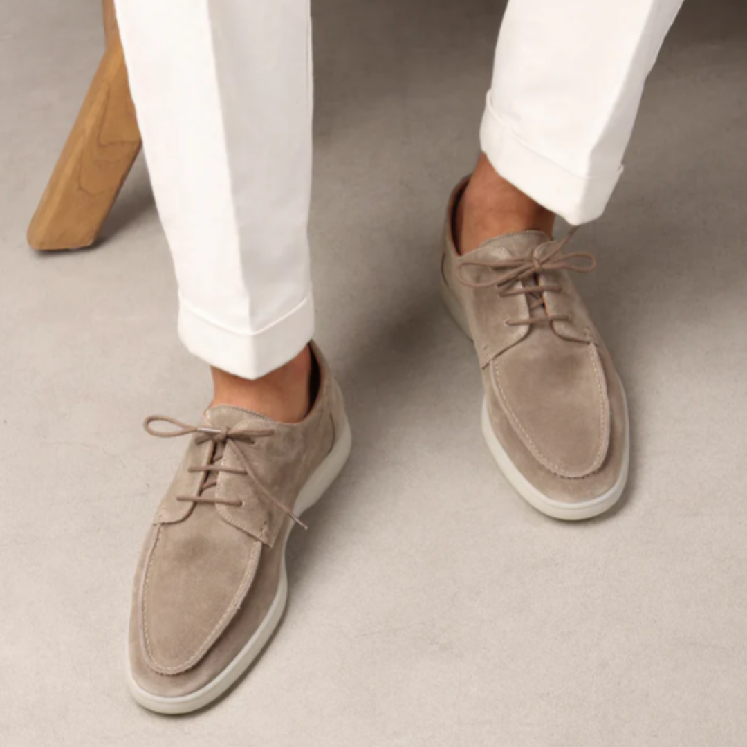 The Burano Men’s Classic Casual Suede Slip On Loafers