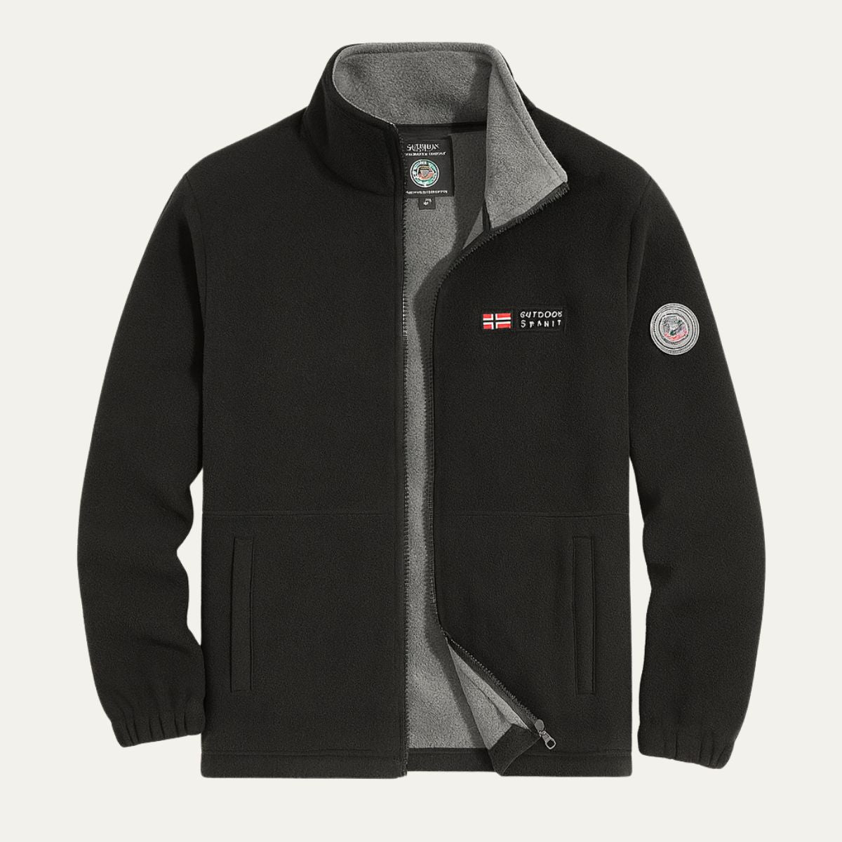 The Oslo Fleece Lined Warm Outdoor Jacket for Men