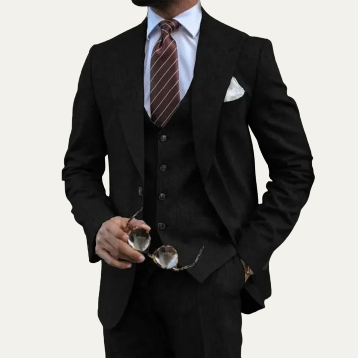 The Sulmona Men’s 3 Piece Suit – Blazer, Waistcoat & Pants