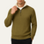 The Wendover Men's Quarter Zip Knitted Sweater