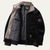The Alassio Men’s Corduroy Jacket – Fleece Lined Winter Zip Up Coat with Fur Collar