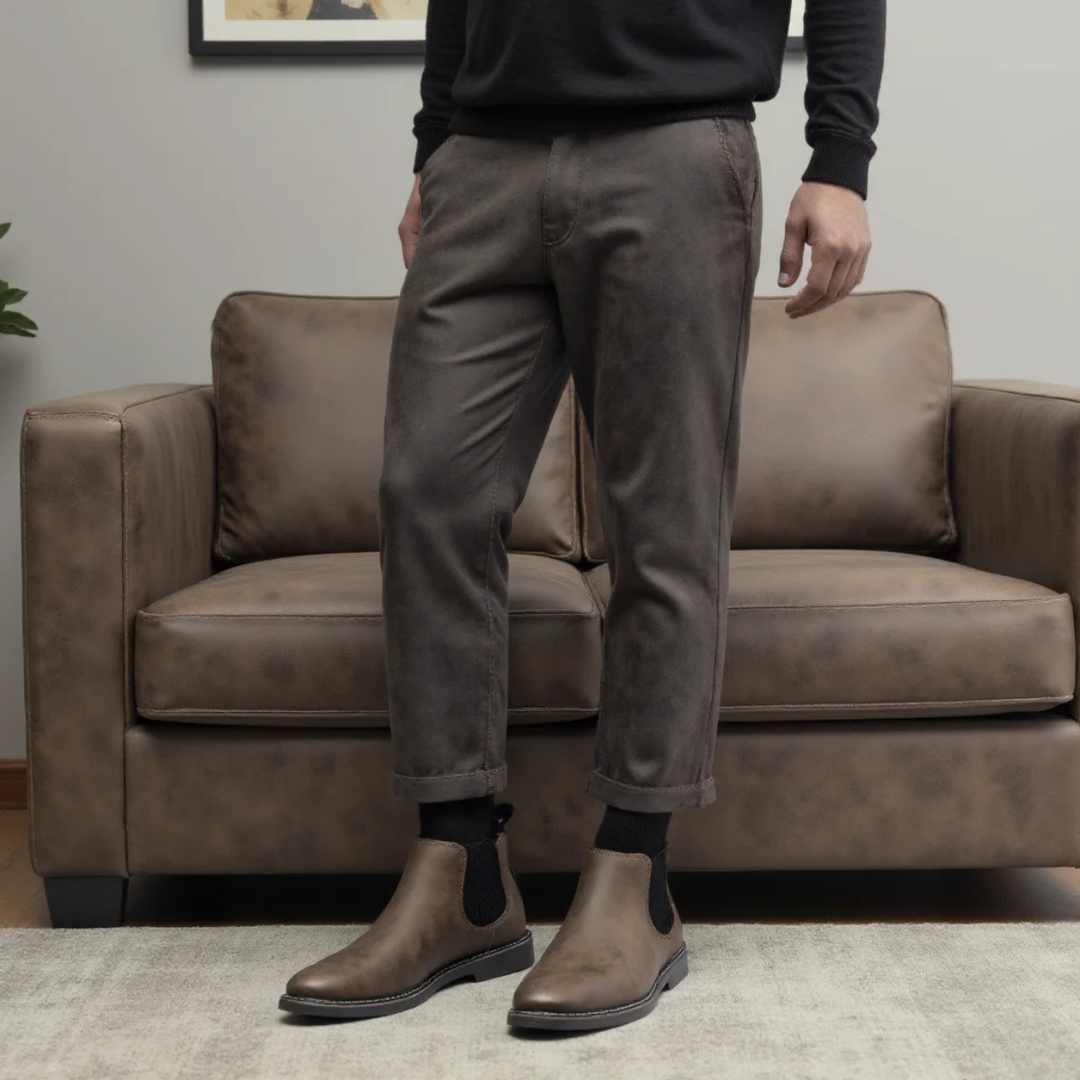 The Ridgeview Men’s Retro Slip On Chelsea Ankle Boots