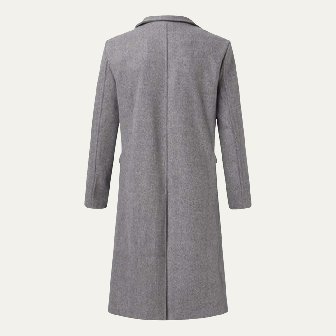 The Bergamo Men’s Luxury Trend Long Winter Overcoat