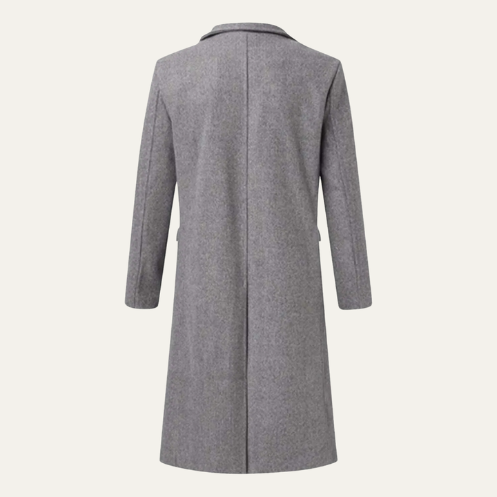 The Bergamo Men’s Luxury Trend Long Winter Overcoat