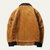The Alassio Men’s Corduroy Jacket – Fleece Lined Winter Zip Up Coat with Fur Collar