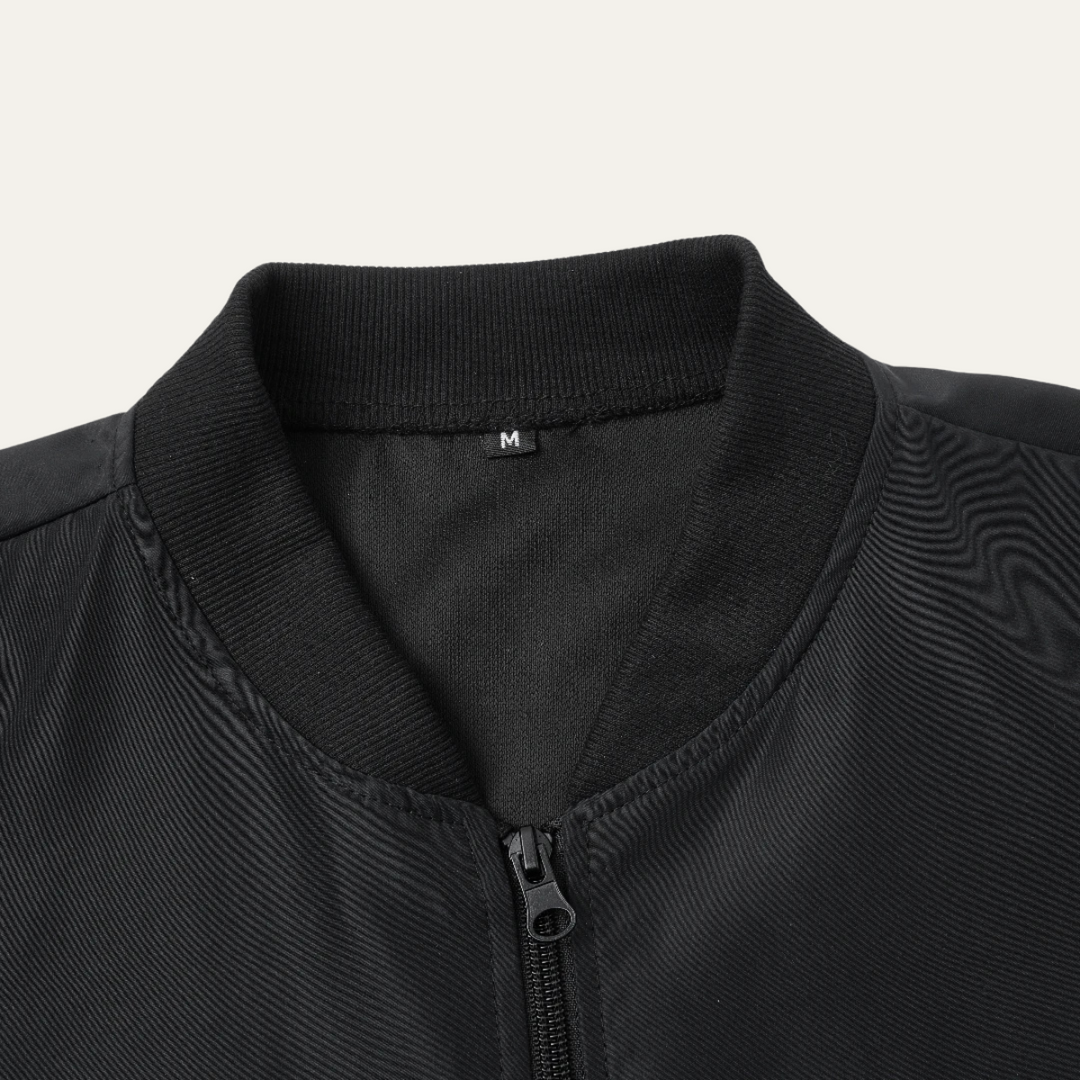 The Lowlands Men's Lightweight Zip-Up Bomber Jacket
