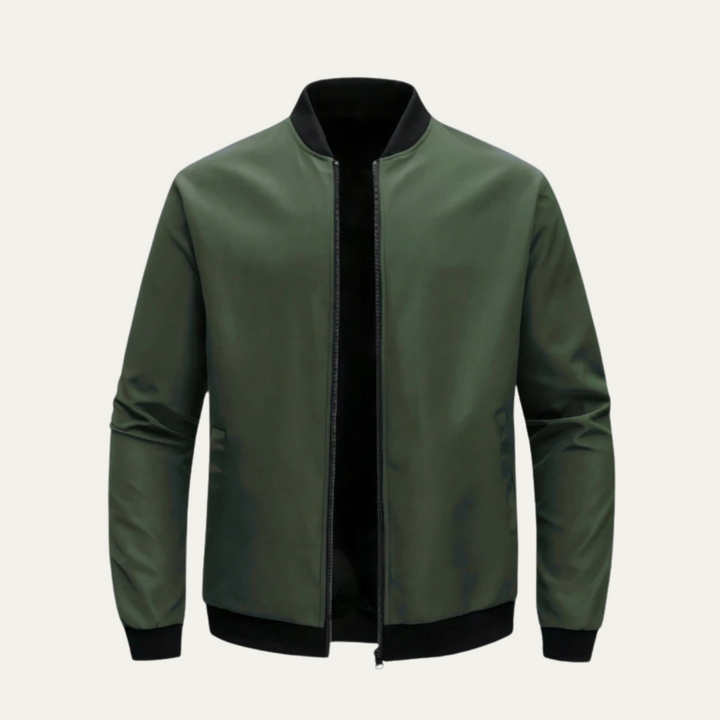 The Lowlands Men's Lightweight Zip-Up Bomber Jacket