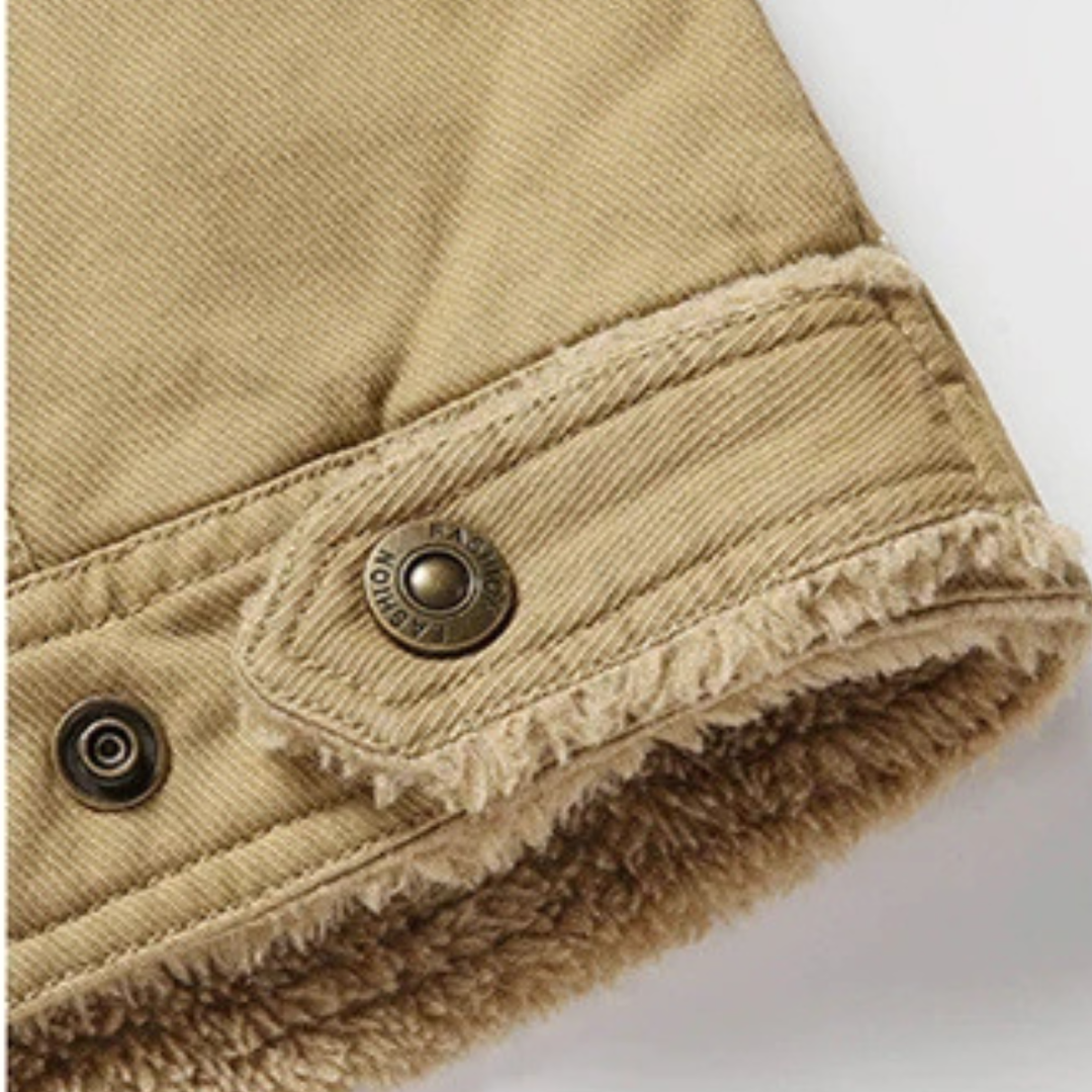 The Amalfi Men’s Fleece Lined Sherpa Jacket