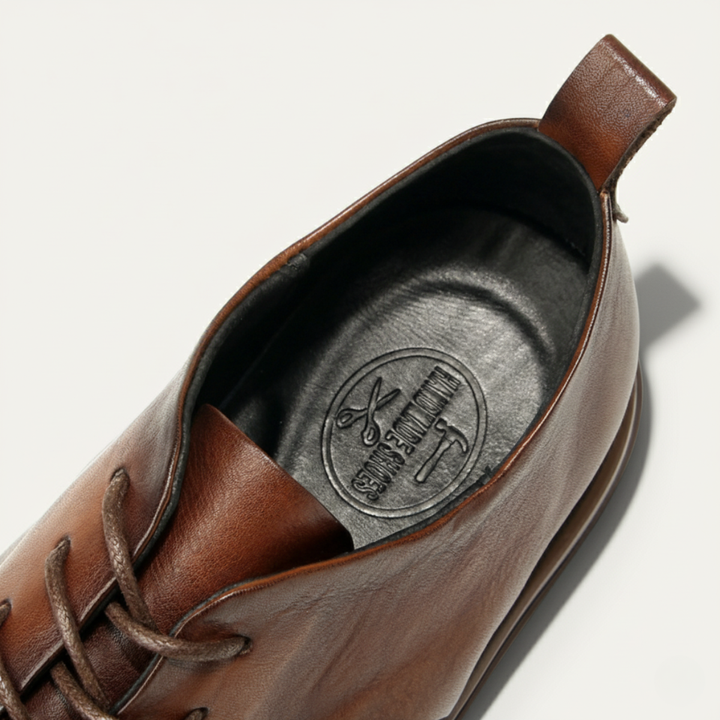 The Trento Men’s Faux Leather Dress Shoe – Formal Lace Up Smart Shoe