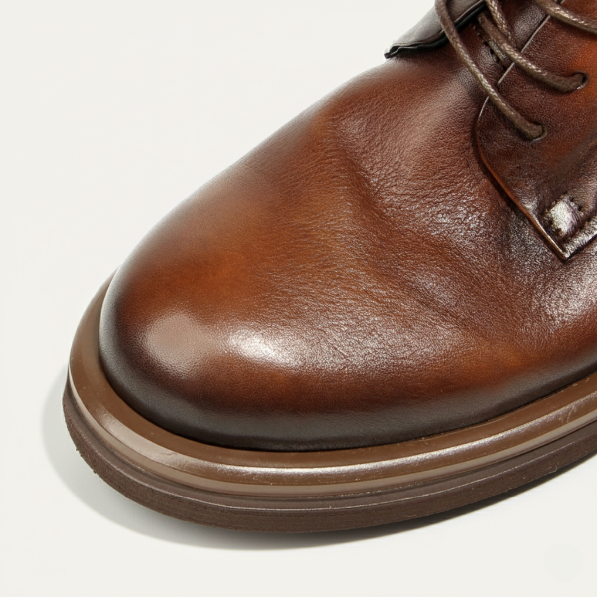 The Trento Men’s Leather Dress Shoe – Formal Lace Up Smart Shoe