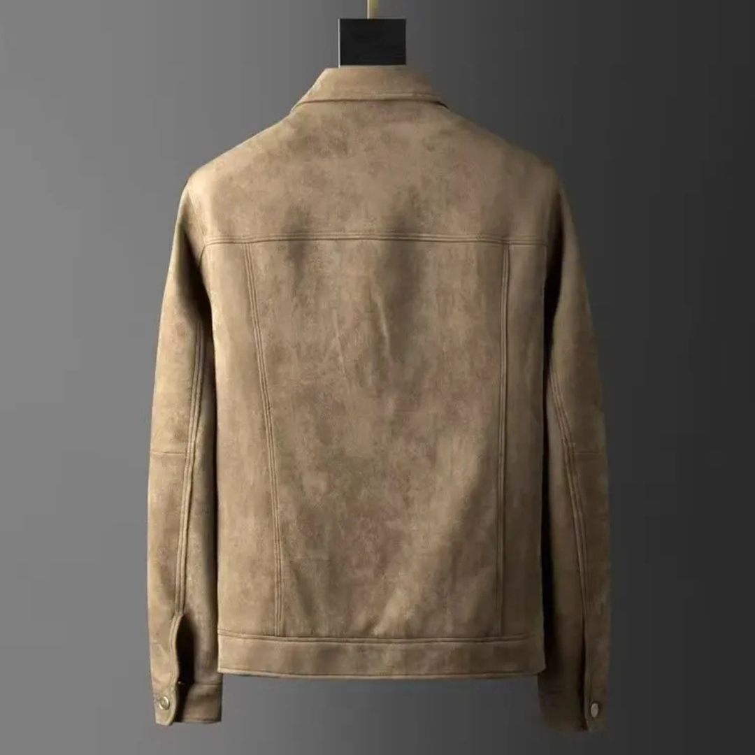 The Inverness Men’s Suede Business Casual Work Jacket