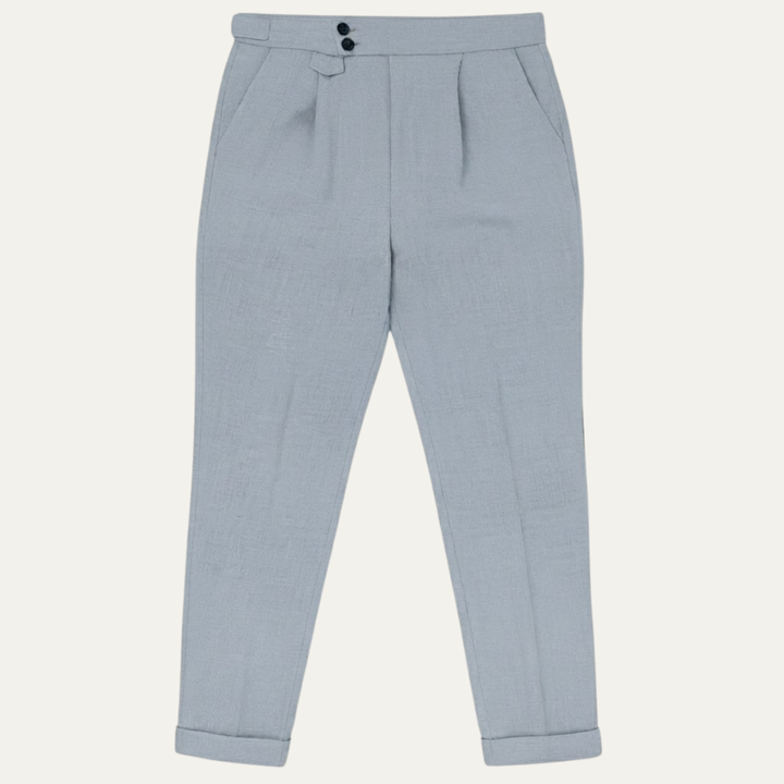 The Hobart Men’s Tailored High Waisted Pleated Dress Pants
