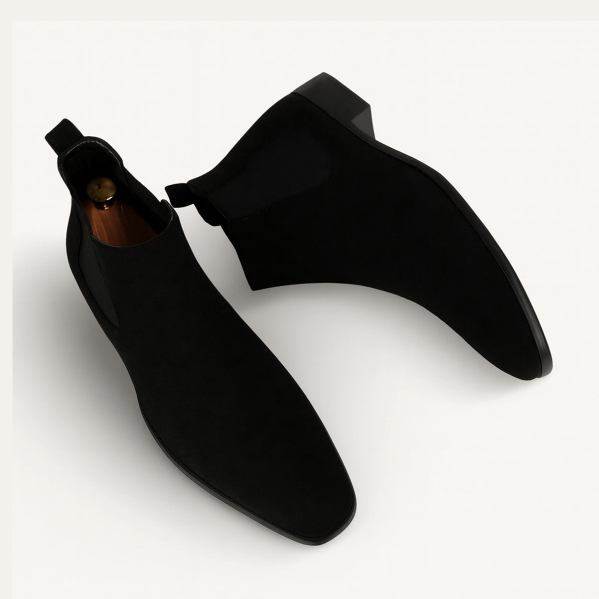 The Vienna Men’s Suede Chelsea Boots - Elegant Slip On Shoes