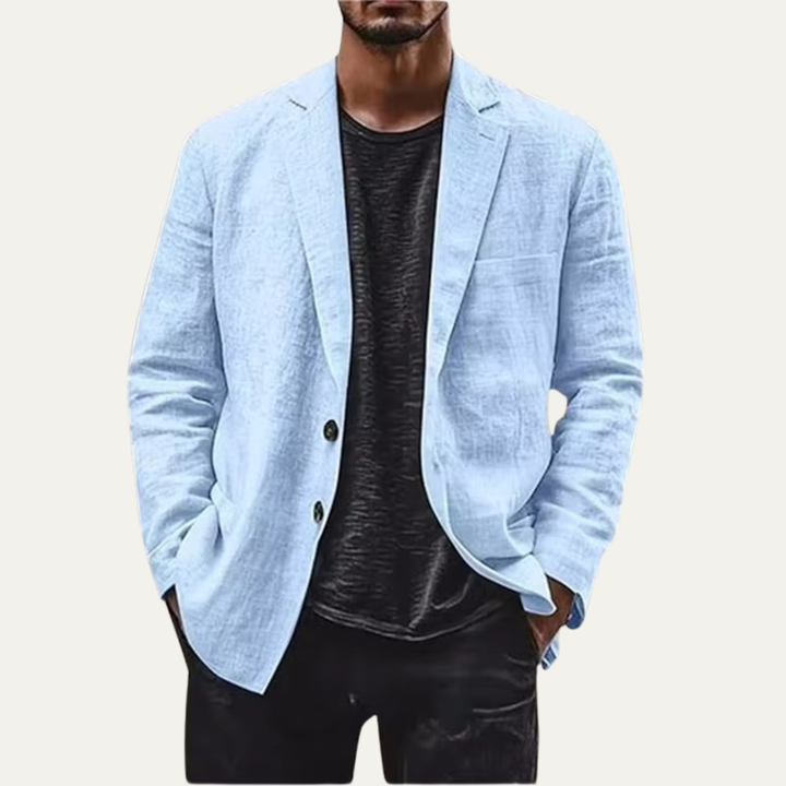 The Glenmere Men’s Linen Blazer Jacket