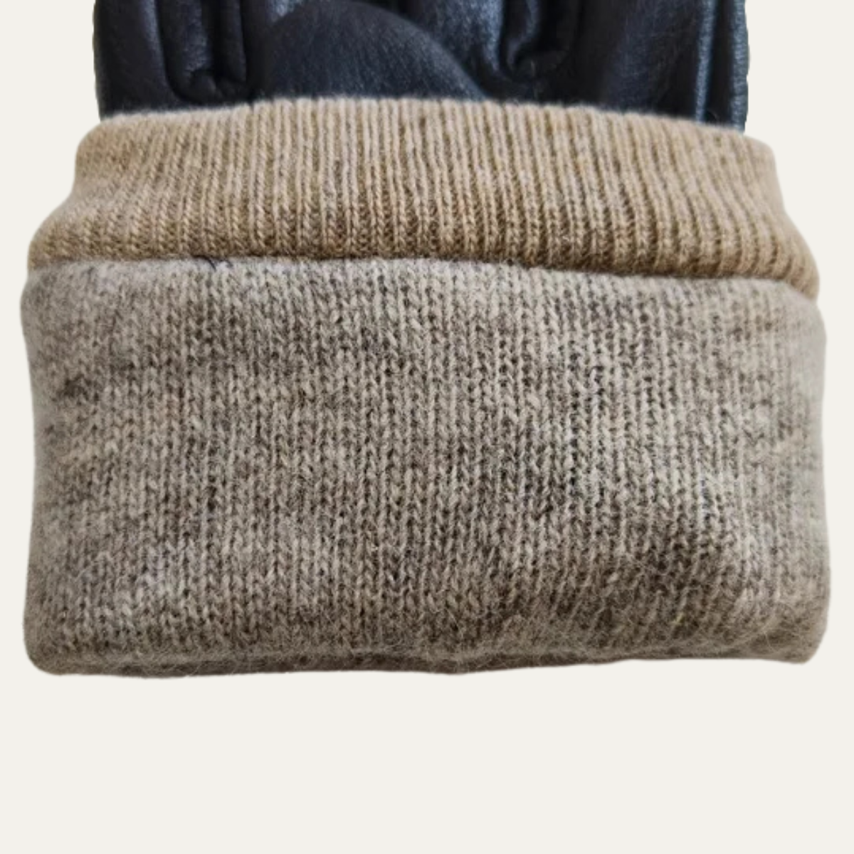 The Palermo Men's Leather Wool Lined Winter Driving Gloves