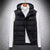 The Paris Quilted Modern Hooded Vest - Zip Front