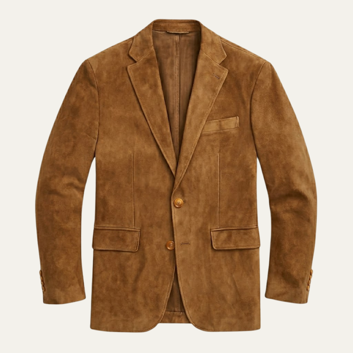 The Policoro Men’s Single Breasted Blazer with Notched Lapel - Wedding Guest
