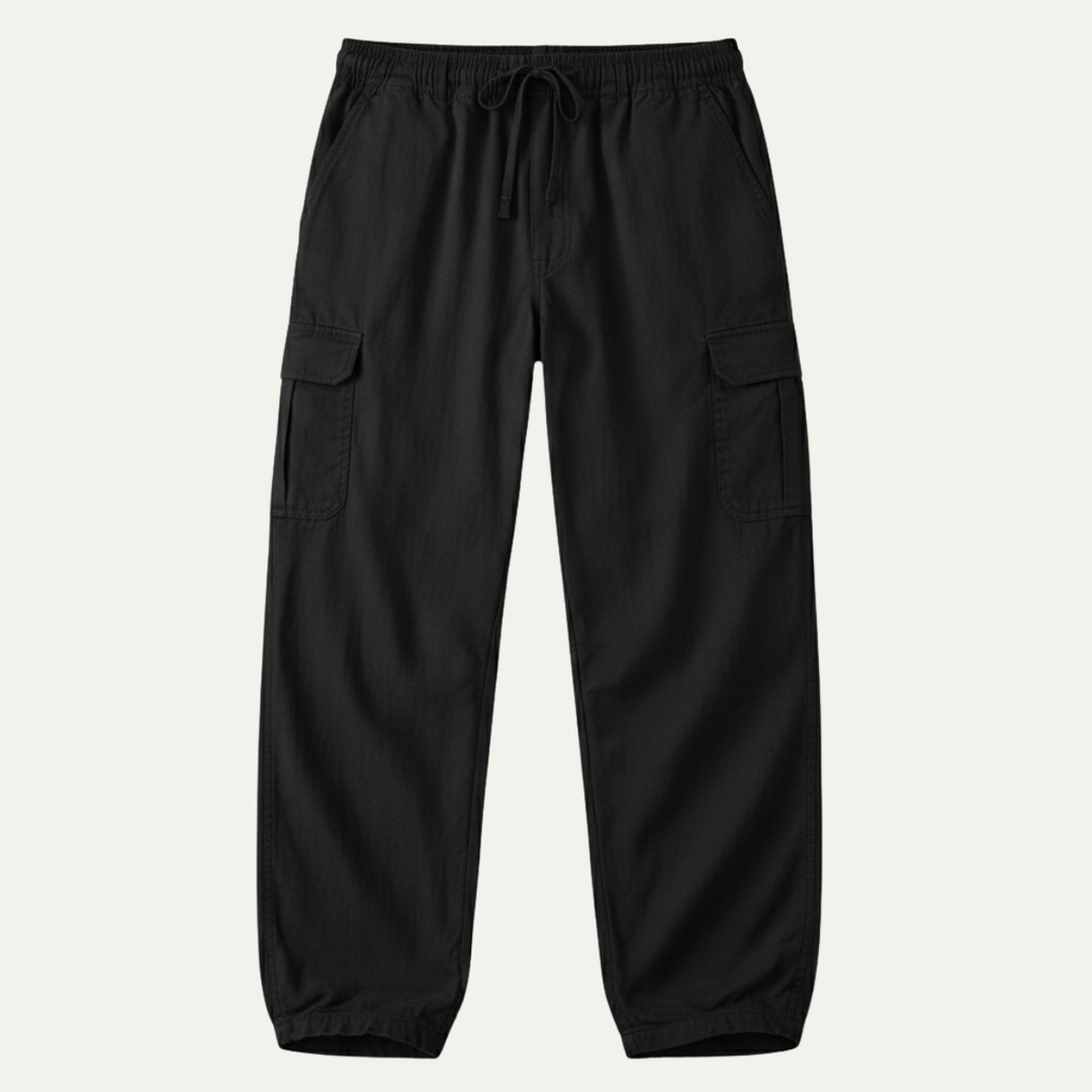 The Silverridge Men’s Loose Fit Multi Pocket Soft Cargo Pants