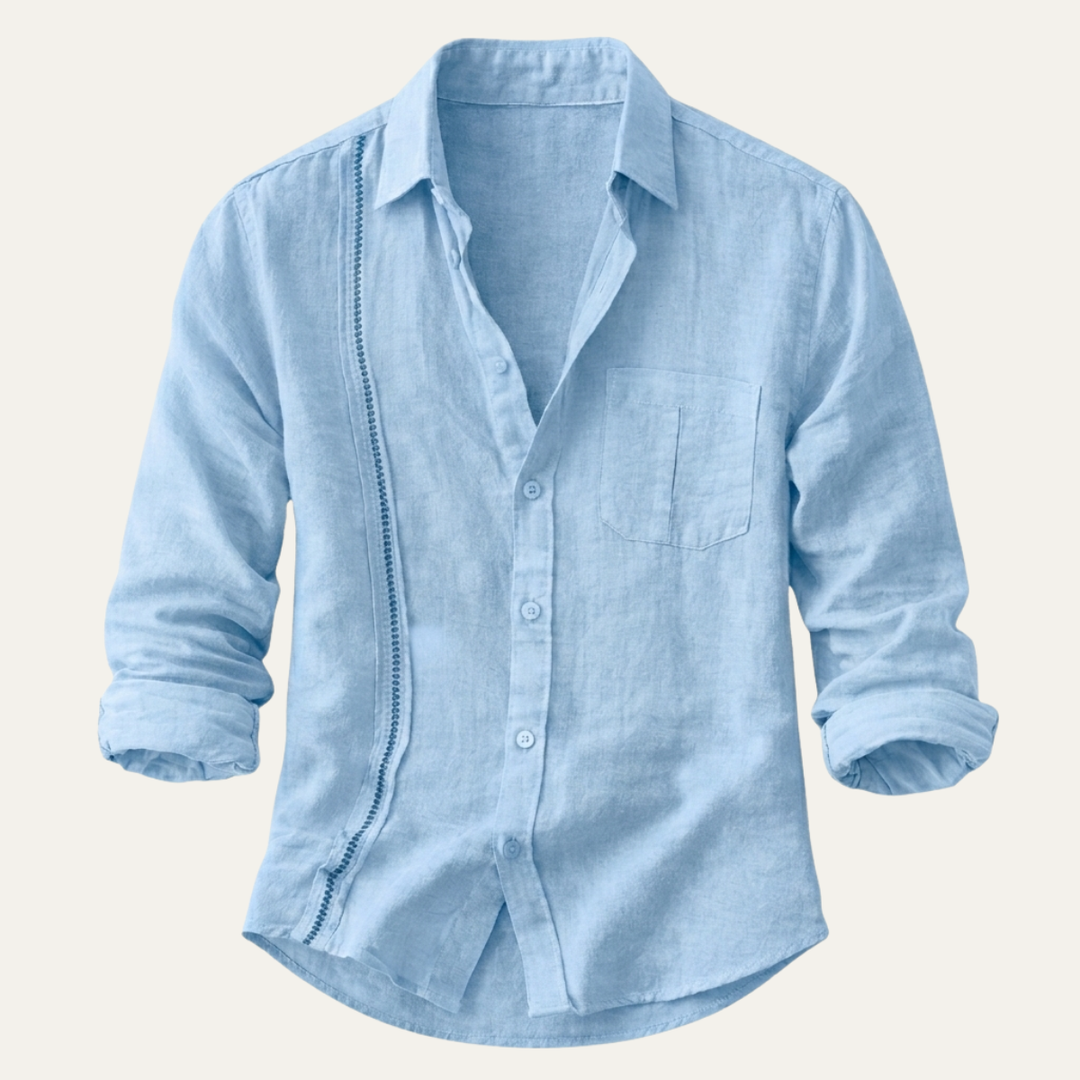 The Ridgehaven Men’s Button Up Casual Beach Shirt