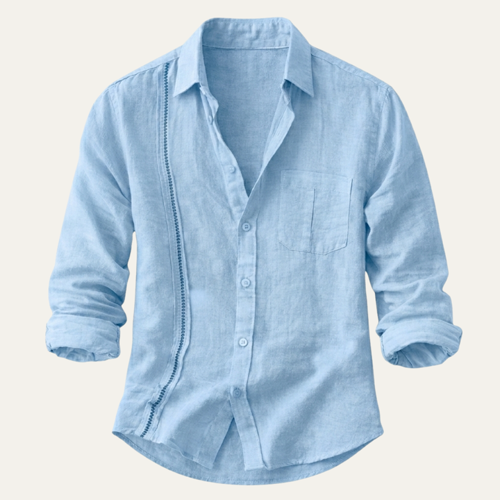 The Ridgehaven Men’s Button Up Casual Beach Shirt