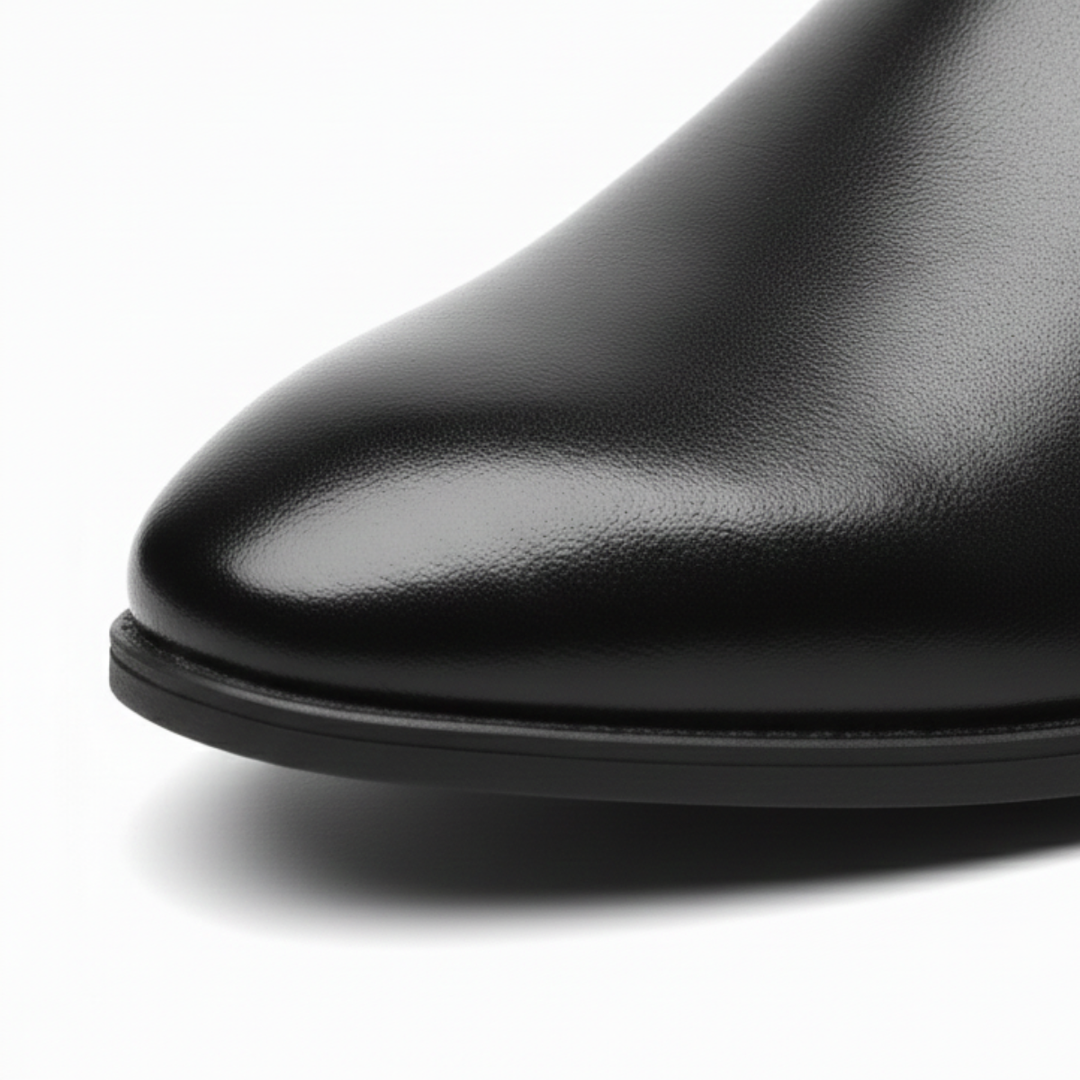 The Mantova Men’s Pointed Toe Vintage Leather Ankle Boots