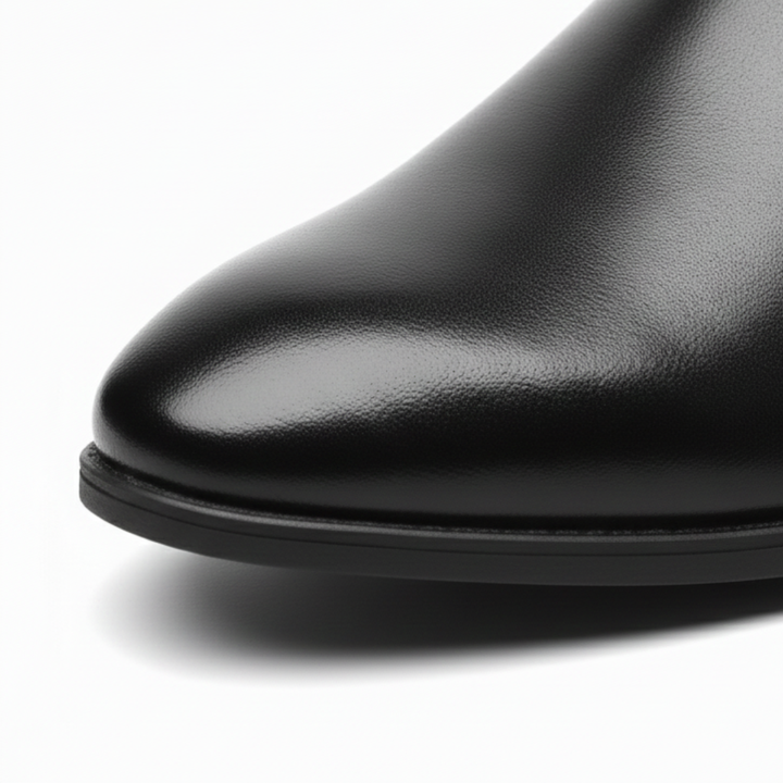 The Mantova Men’s Pointed Toe Vintage Leather Ankle Boots