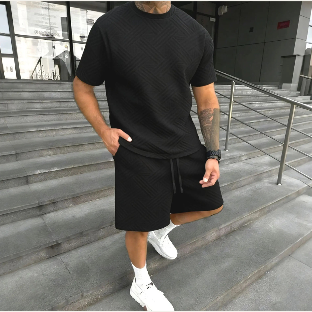 The Malibu Men’s Jacquard Summer Matching Set