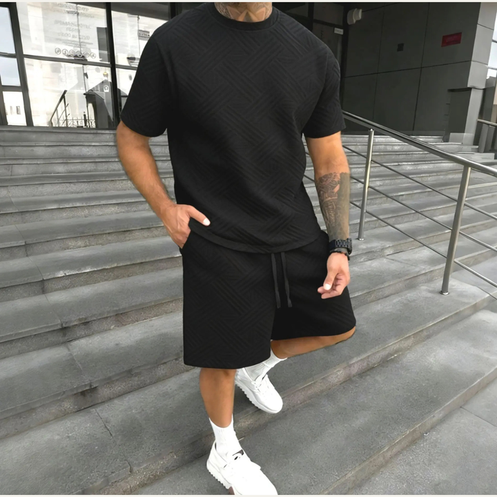 The Malibu Men’s Jacquard Summer Matching Set