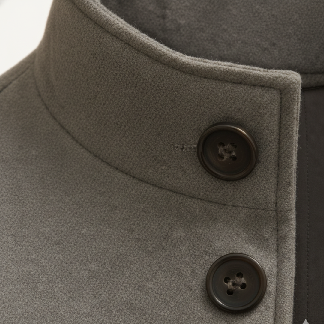 Wool Coat - Men’s Smart Tailored Overcoat