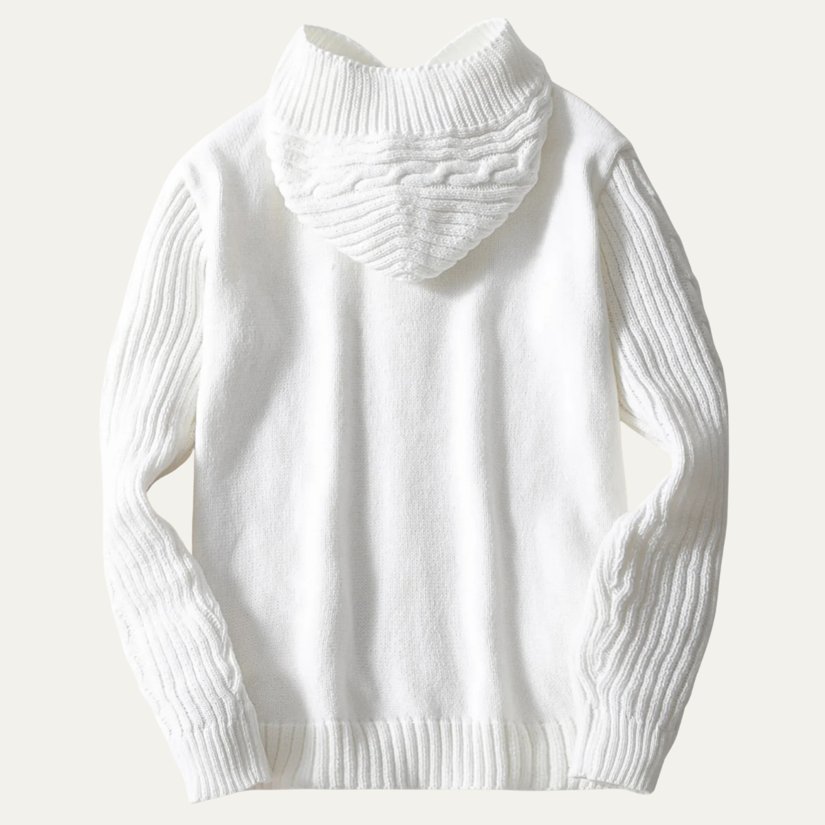 The Conwy Men’s Chunky Cable Knit Winter Cardigan