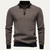 The Darrow Men’s Trendy Quarter Zip Knitted Sweater