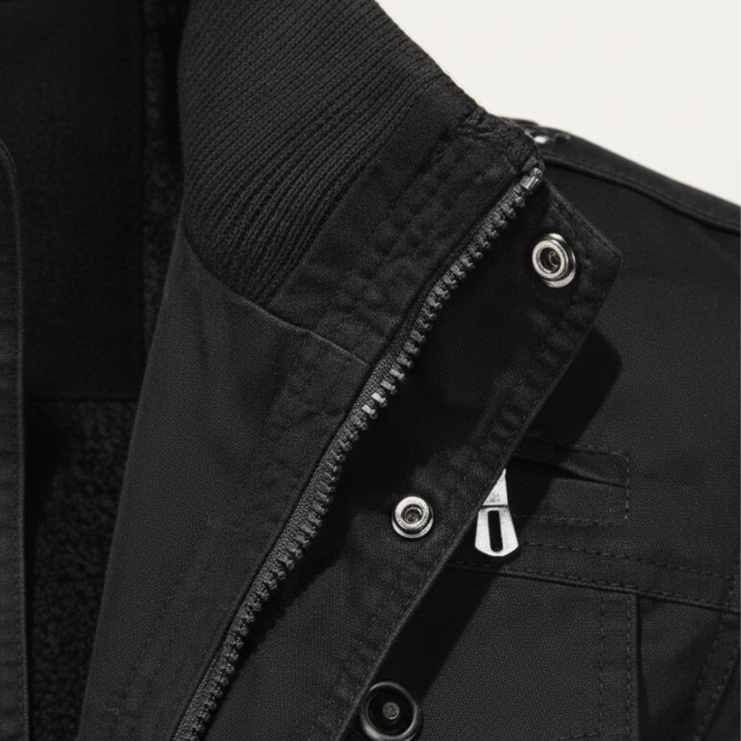 The Fairfax Men's Fleece Lined Warm Bomber Jacket