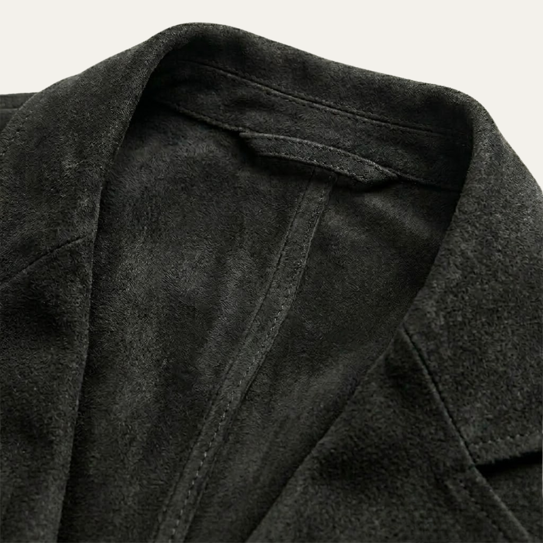 The Policoro Men’s Single Breasted Blazer with Notched Lapel - Wedding Guest