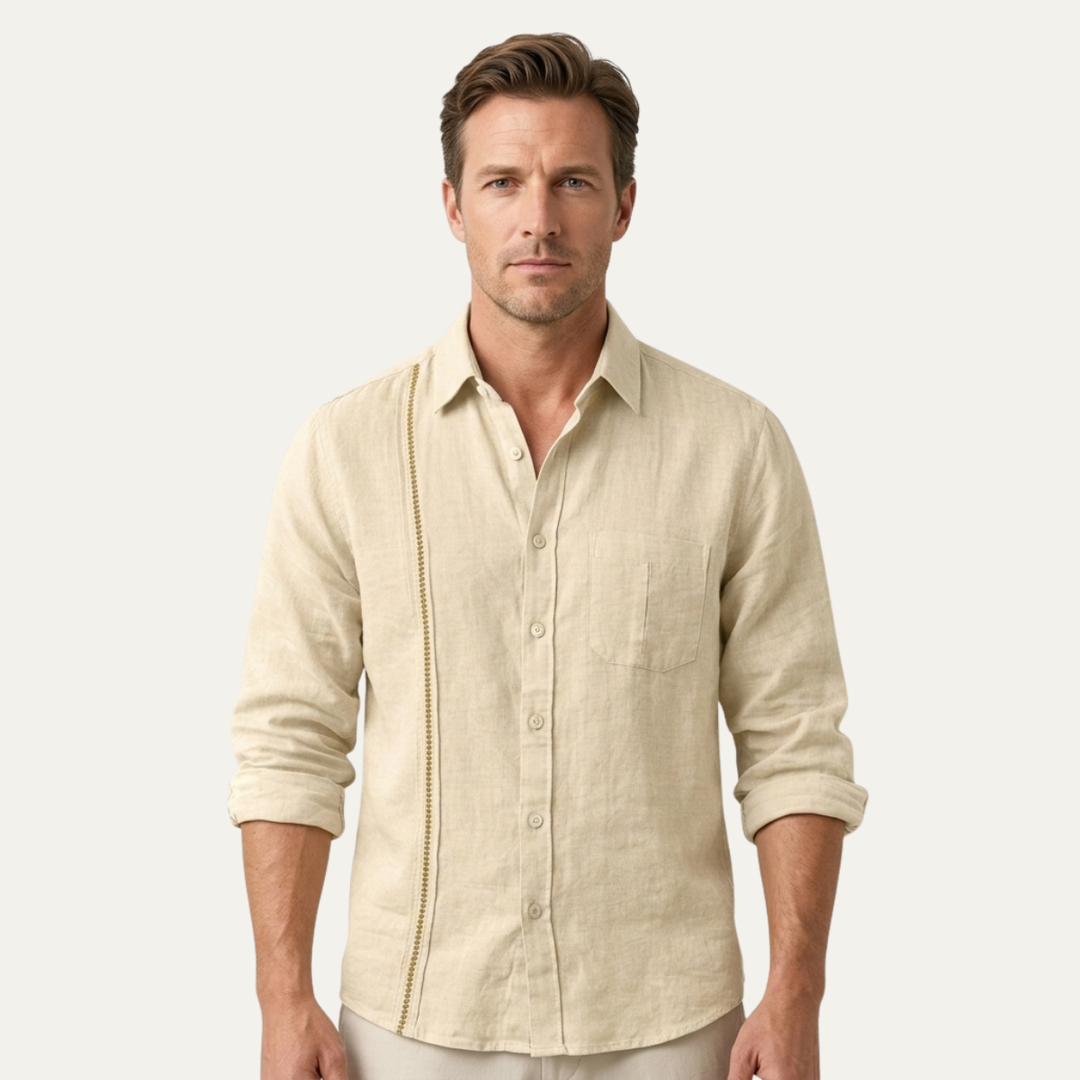 The Ridgehaven Men’s Button Up Casual Beach Shirt