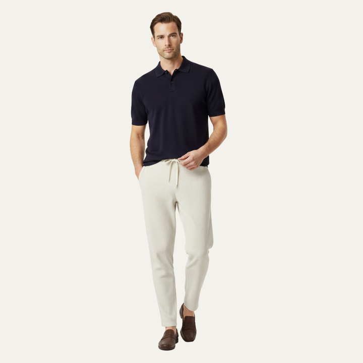 The Barrington Men’s Casual Ribbed Slim Fit Lightweight Pants