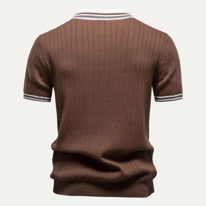 The Timberlake Men’s Knit Polo Shirt