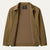 The Fairford Harrington Cotton Jacket with Zip Front for Men
