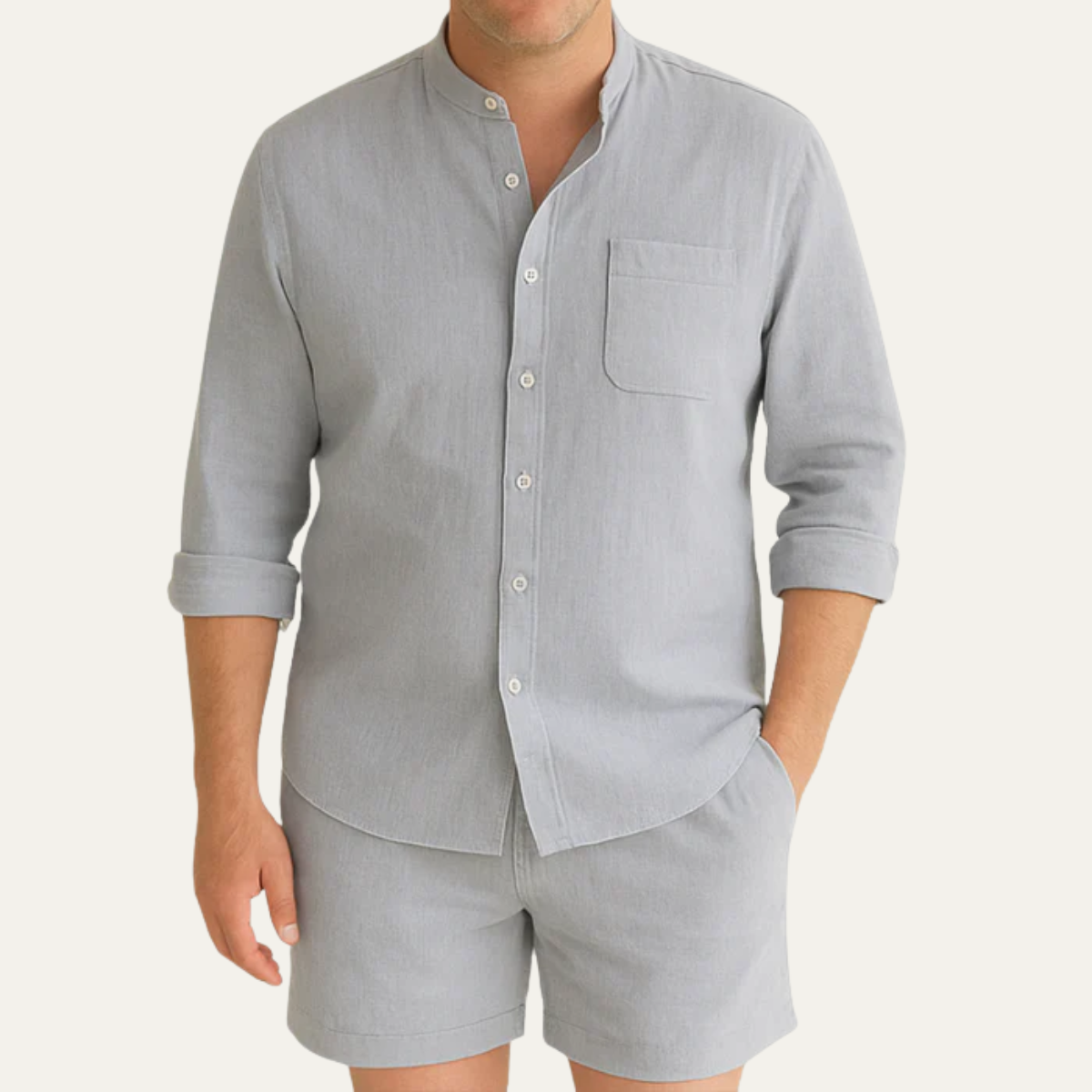 The Conegliano Men’s Linen Two Piece Set