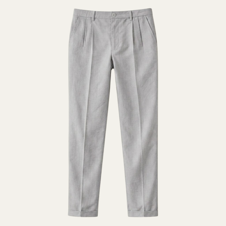 The Windfield Men’s Slim Fit Lightweight Linen Dress Pants