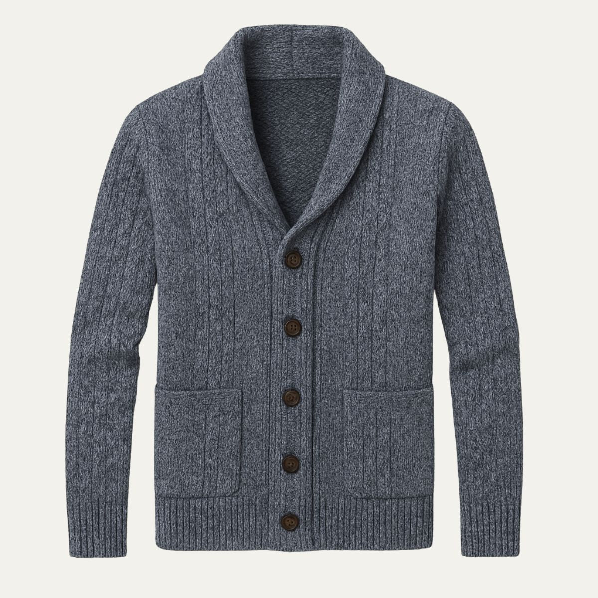 The Manchester 100% Cashmere Cardigan for Men