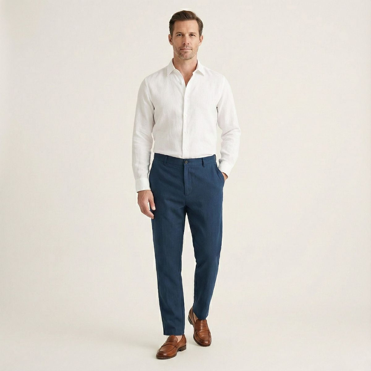 The Capri Linen Pants for Men